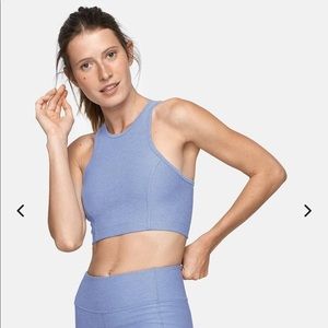 Outdoor Voices Athena Crop Top in Lilac
